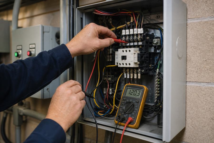 Diagnosing an existing control panel
